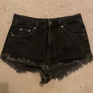 TOPSHOP Kiri High-Waisted Shorts US SIZE 10